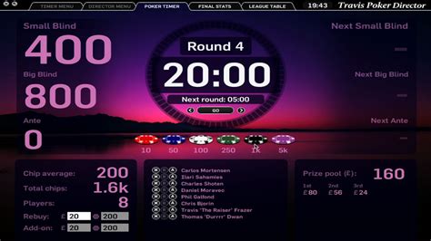 poker timer for pc.